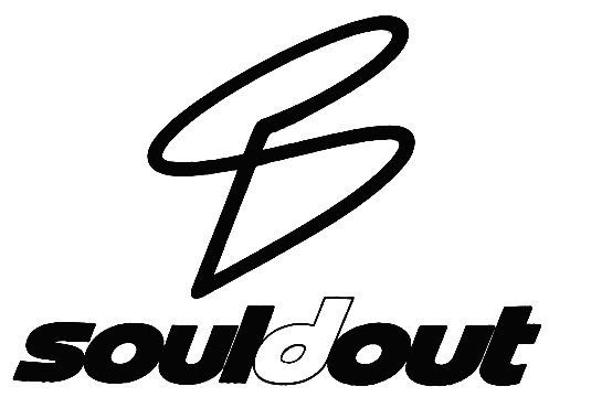 SOULDOUT stitched symbol and wordmark